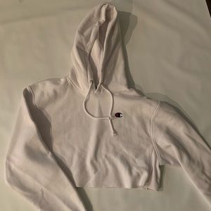 Champion reverse weave cropped hoodie